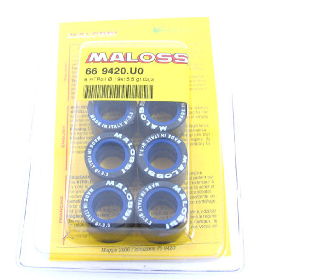 Variorollenset Malossi 19x15.5 - 3 gram