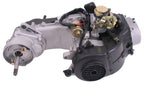 Edge Motorblok compleet scooter GY6 10 inch wiel met Korte achteras inclusief Carburateur