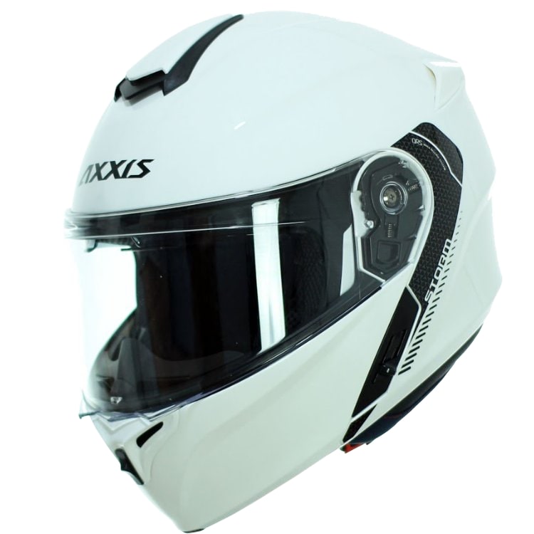 Axxis helm storm solid glans wit xs