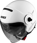 Axxis Helm Raven Solid Glans Wit S