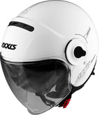 Axxis Helm Raven Solid Glans Wit L
