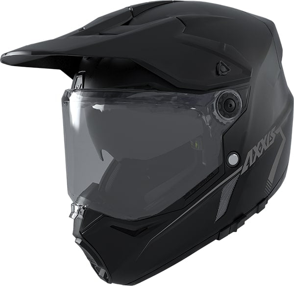 Axxis Helm Wolf DS Solid Mat Zwart XXL