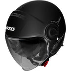 Helm Axxis Raven Solid Glans Zwart XXL