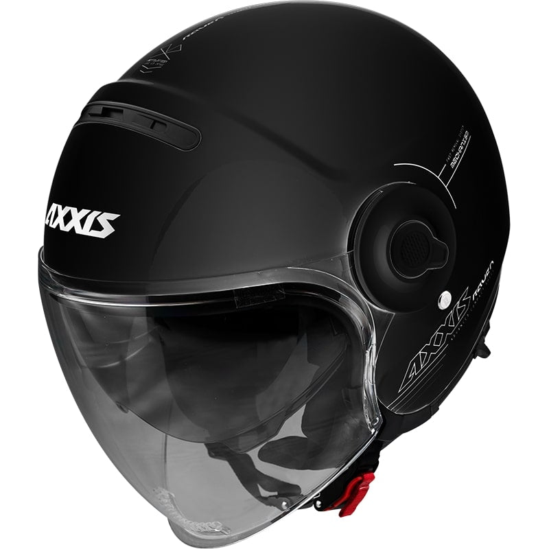 Axxis Helm Raven Solid Mat Zwart XS