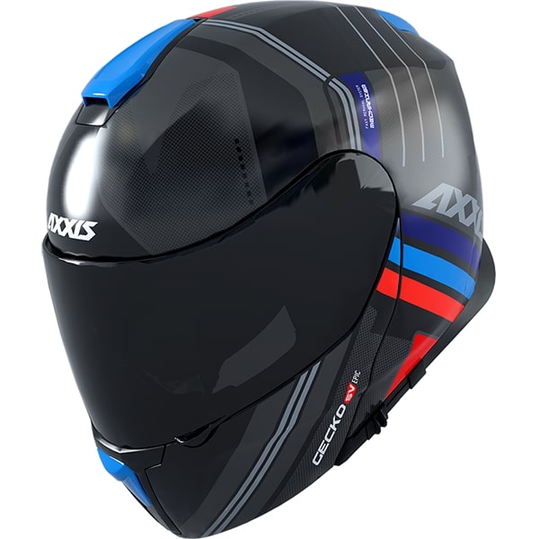 Axxis Helm Gecko Mat Zwart XL