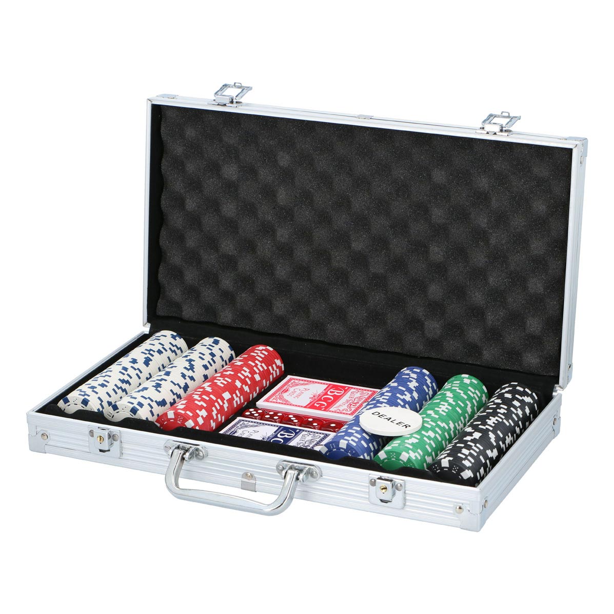 Pokerset in Koffer, 300dlg.