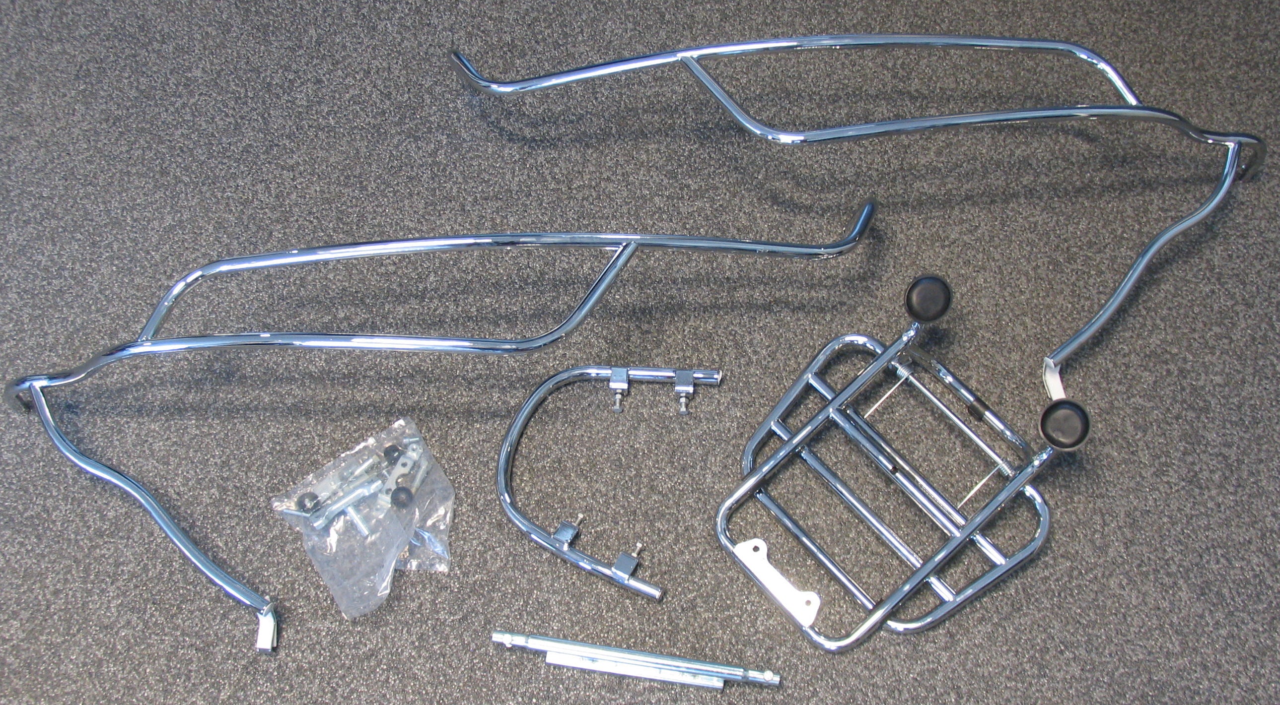 Chroomset Vespa GTS300, GTV300  Origineel
