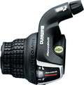 Shimano revoshifter 3v links tourney 1800mm zwart