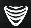 Voorfrontrooster driehoek Piaggio Zip Sp wit glans