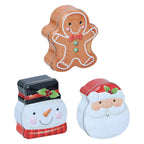 Tinnen kerst voorraadblik voor koekjes