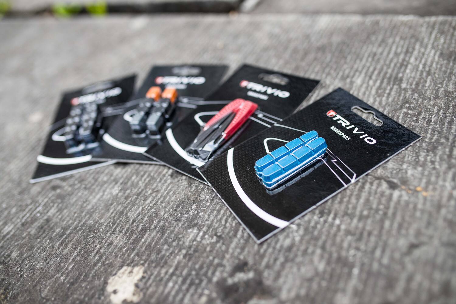 Trivio - race remblokken inschuif set r-501 shimano r55c voor carbon velgen