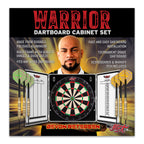 ! Devon Petersen Warrior Aluminium Dartboard Cabinet Set