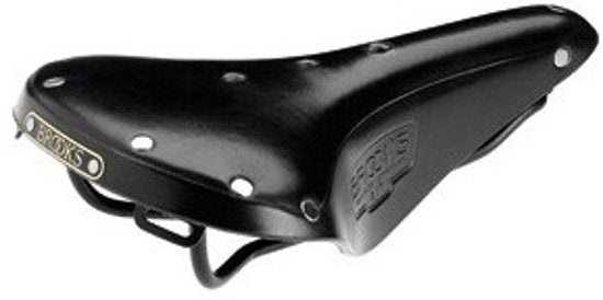 Brooks zadel b17s heren leer zwart