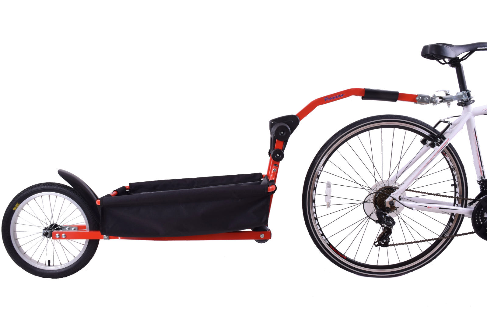 Peruzzo trail angel cargo aanhanger rood max belasting 30 kg