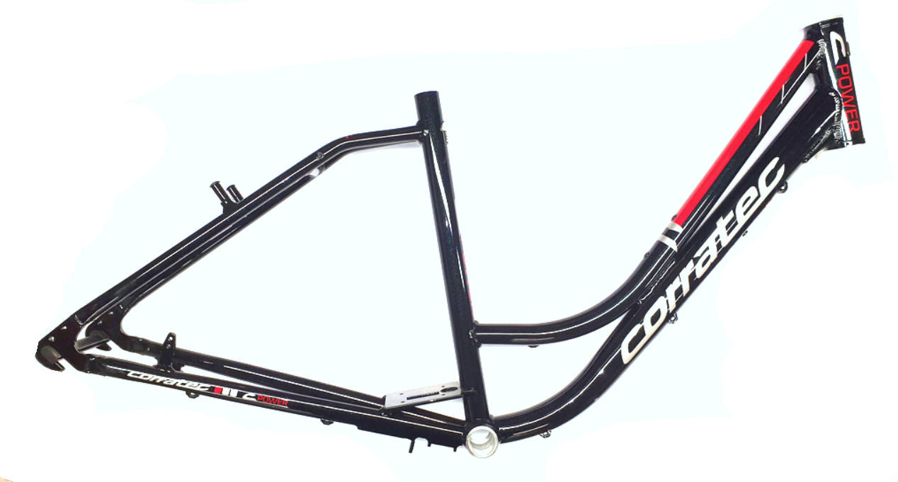 Corratec c-power e-bike frame 28 inch dames 54 cm v-brake zwart