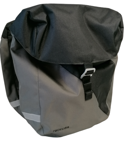 Racktime doppeltasche vida 2.0 double bag vida 2.0 carbon bl. st.black