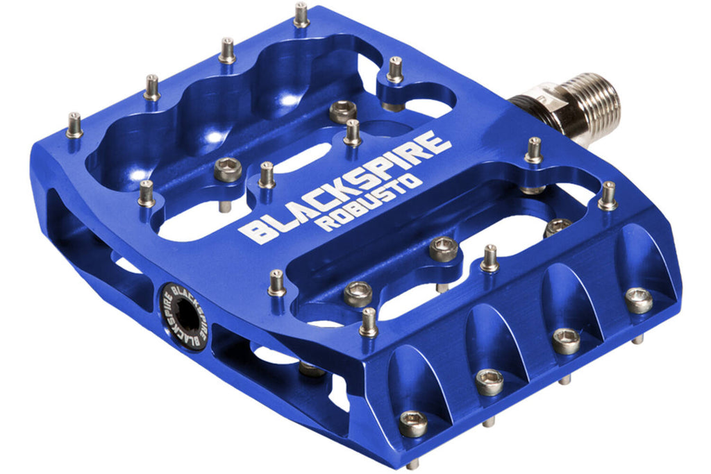 Blackspire - robusto cnc pedaal inclusief vervangbare pennen blauw