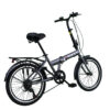 Raaks vouwfiets 6 speed mat grijs