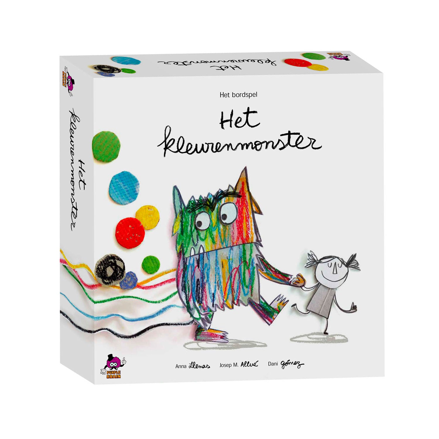 Asmodee Het Kleurenmonster Bordspel