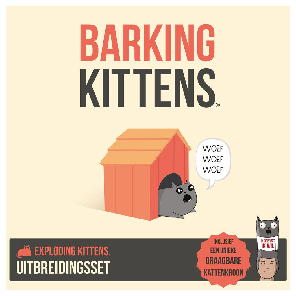 Asmodee Barking Kittens Kaartspel