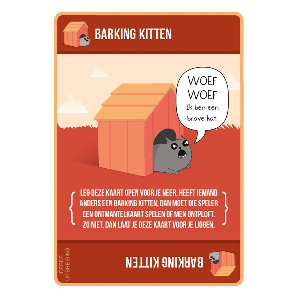 Asmodee Barking Kittens Kaartspel