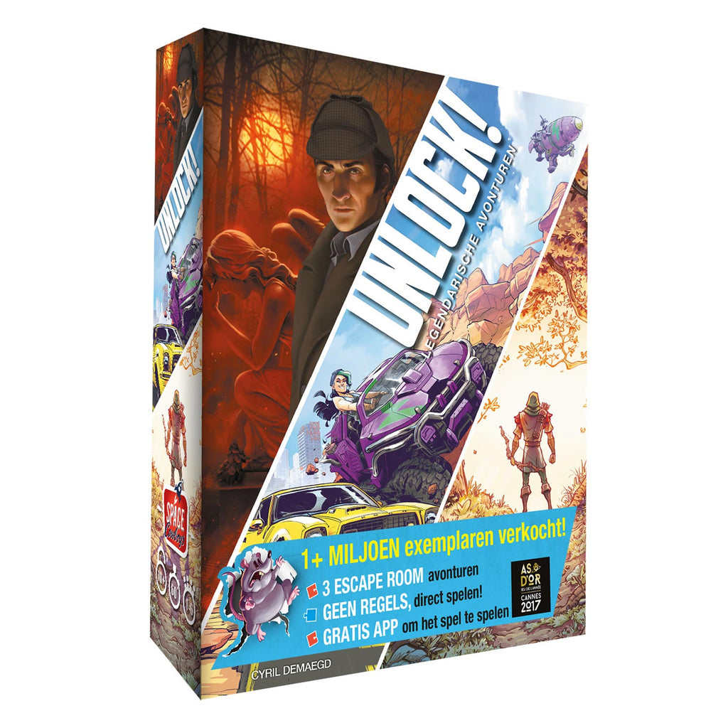 Asmodee Unlock! 9 Legendarische Avonturen