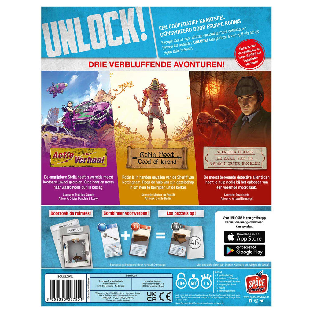 Asmodee Unlock! 9 Legendarische Avonturen