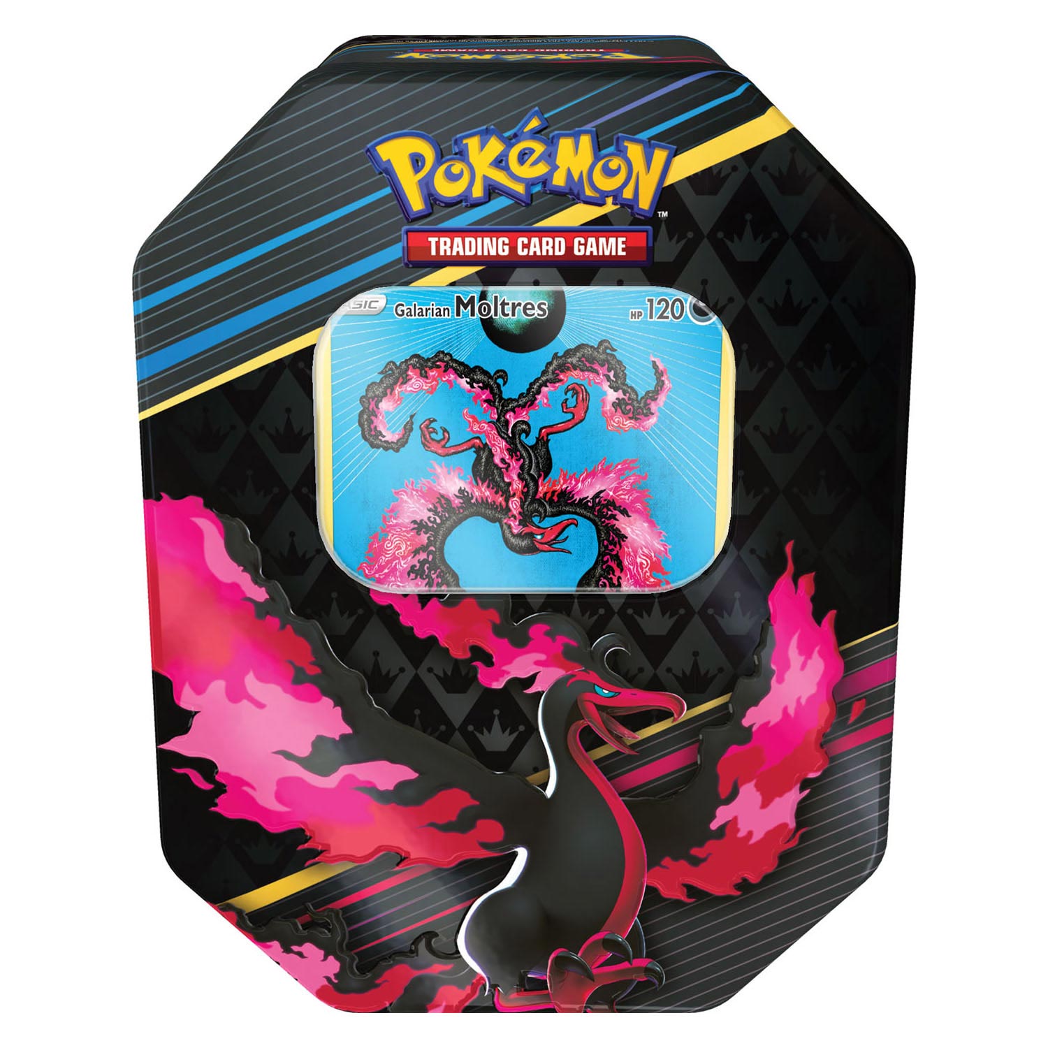 Asmodee Pokemon TCG Crown Zenith Special Art Tins Moltres