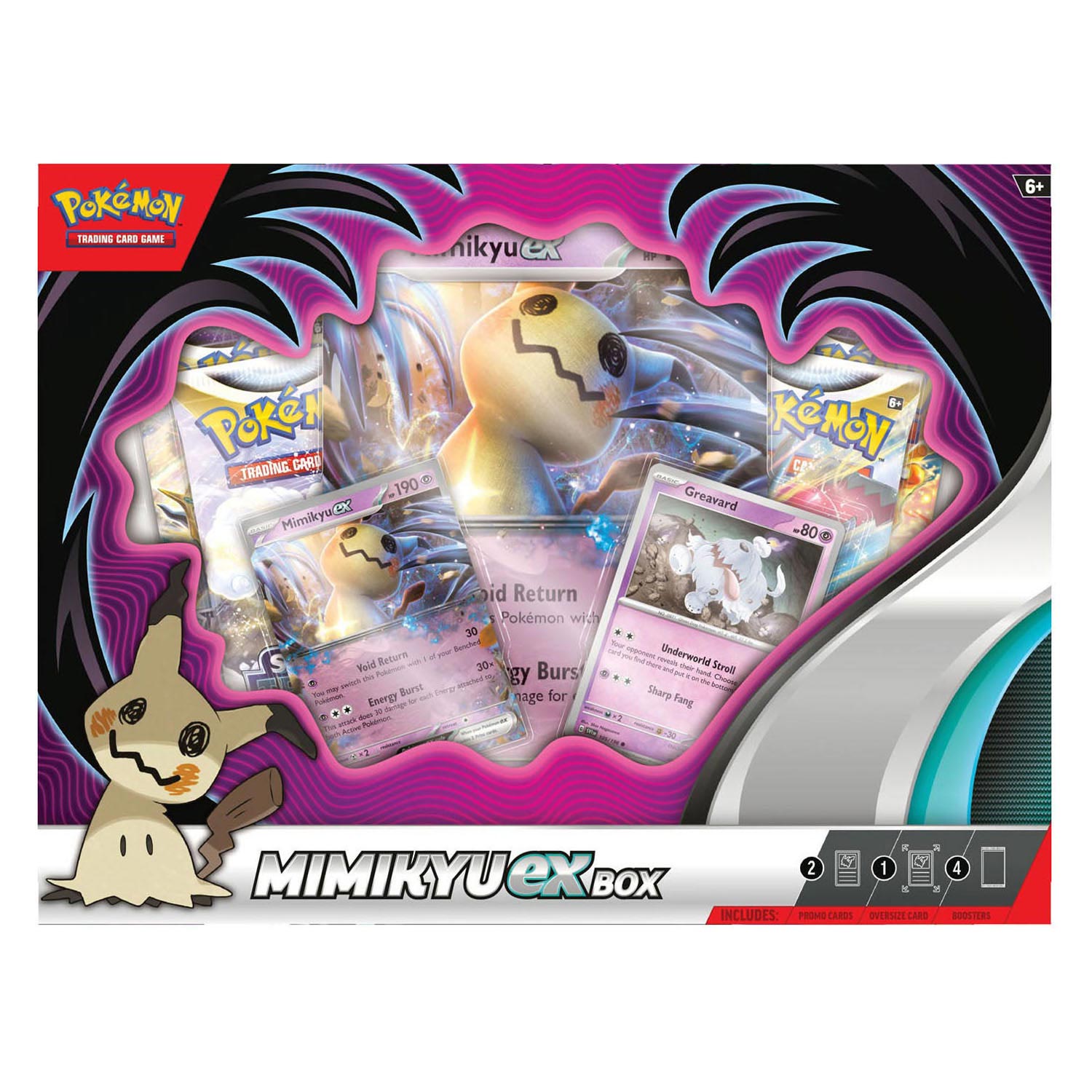 Asmodee TCG Mimikyu EX Box
