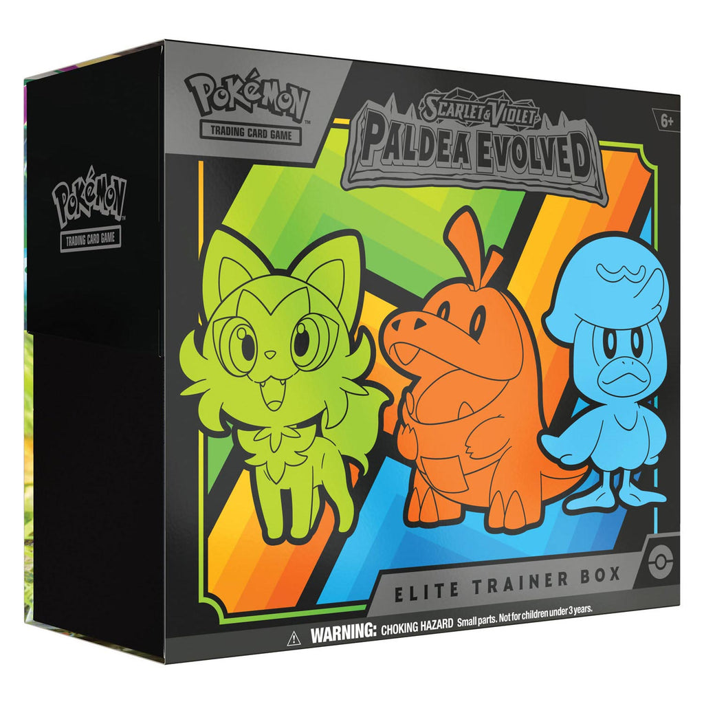 Asmodee Pokemon TCG Scarlet & Violet Paldea Evolved TrainerBox