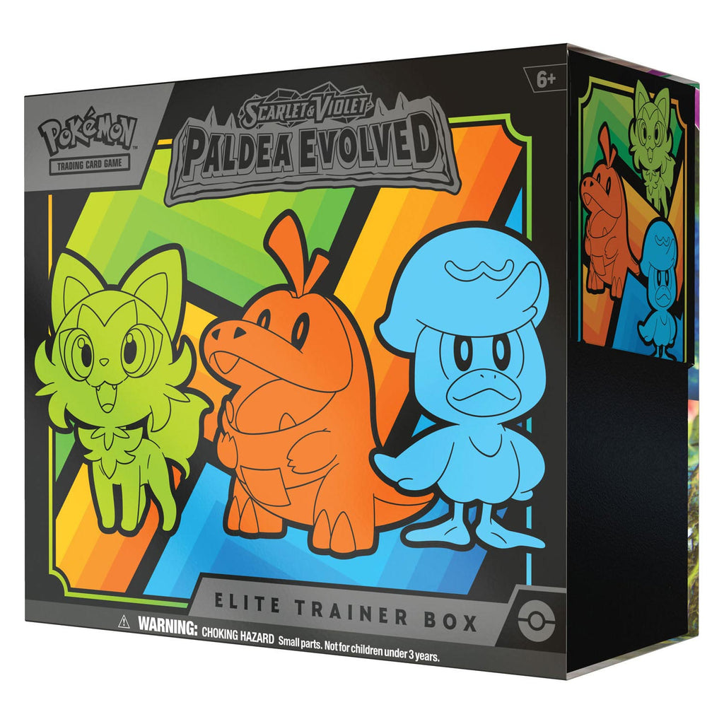 Asmodee Pokemon TCG Scarlet & Violet Paldea Evolved TrainerBox
