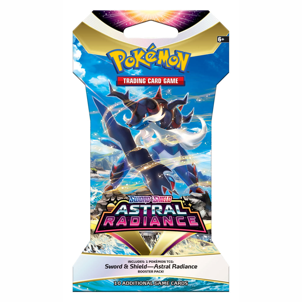 Asmodee Pokemon TCG Sword & Shield Astral Radiance Sleeved Booster