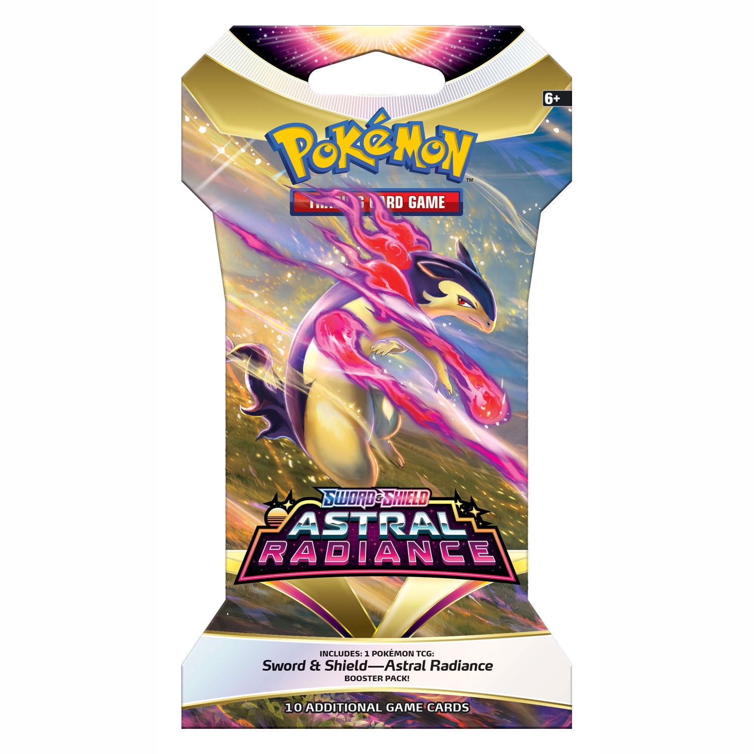 Asmodee Pokemon TCG Sword & Shield Astral Radiance Sleeved Booster