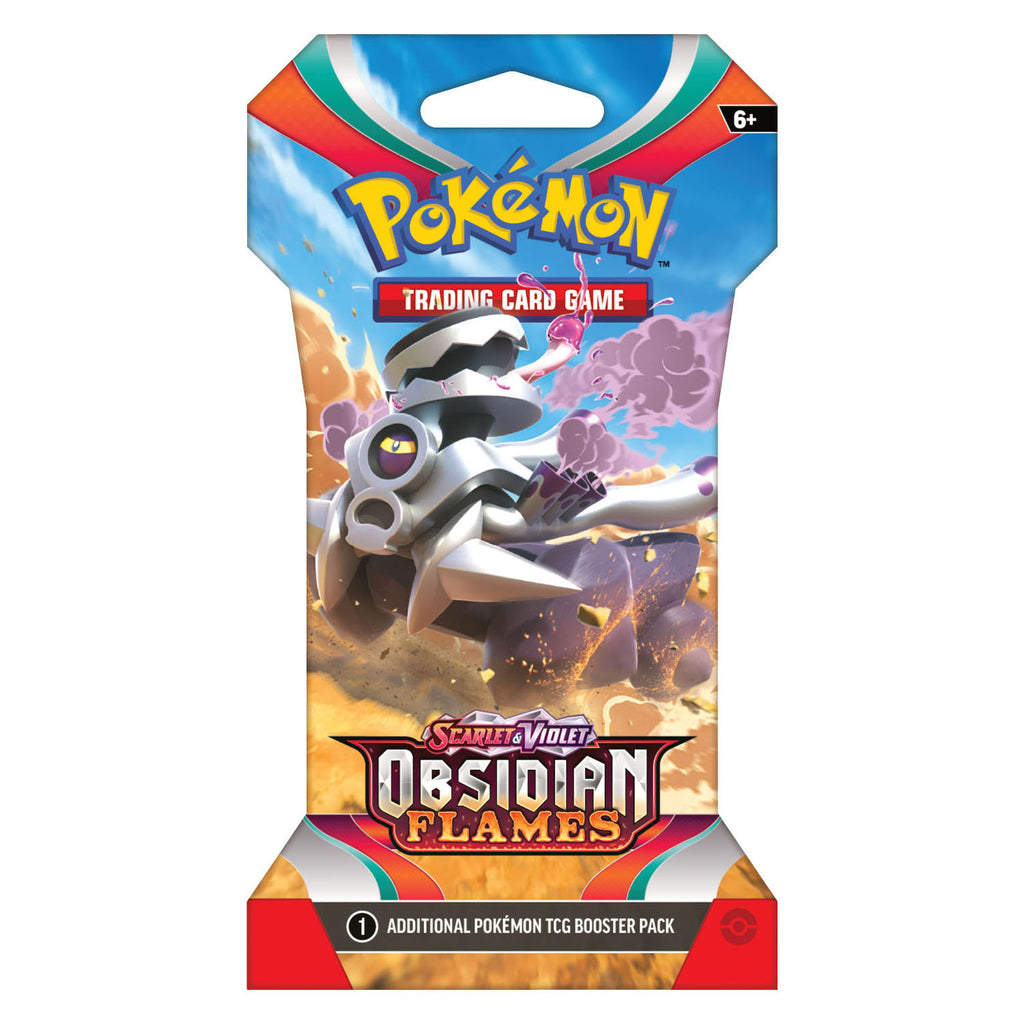 Asmodee Pokemon TCG Scarlet & Violet Obsidian Flames Sleeved Booster