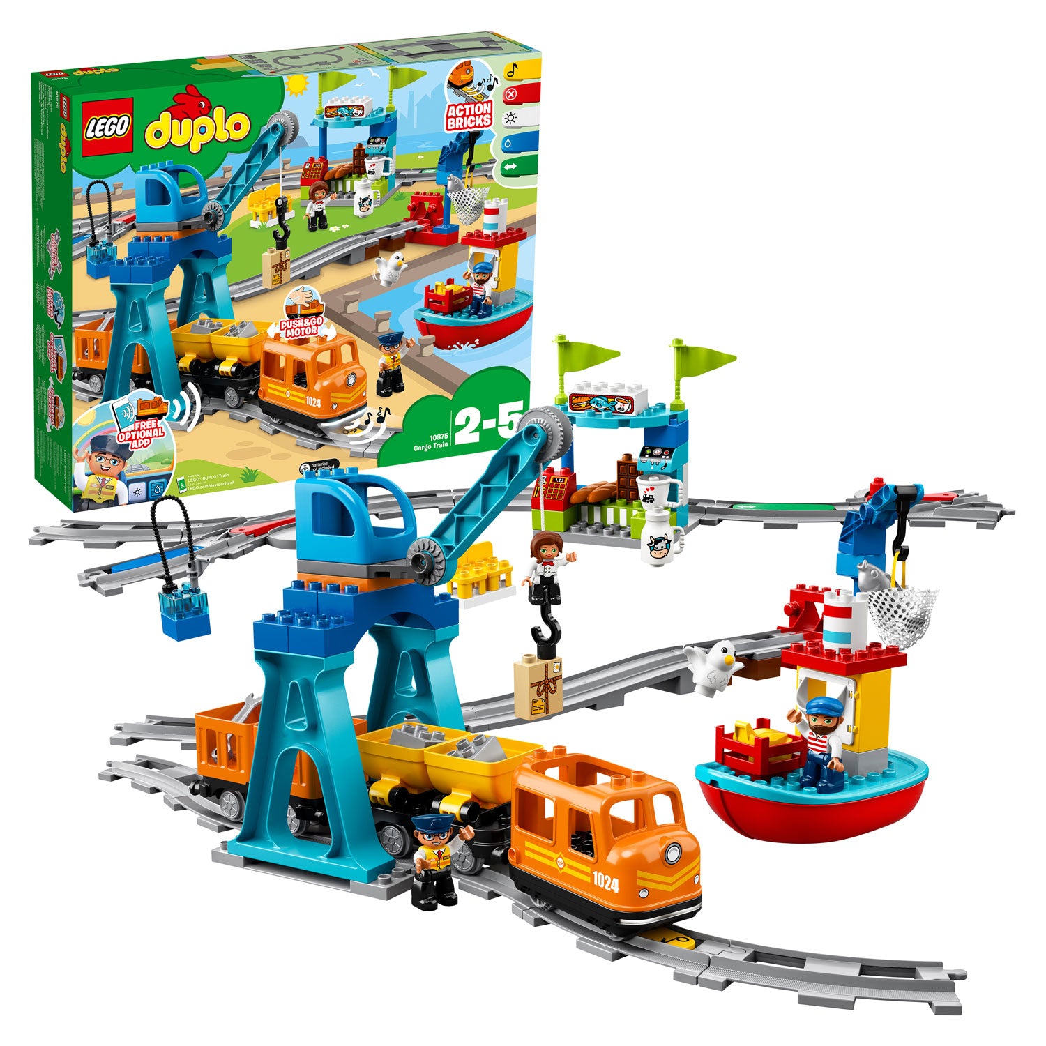 Lego Duplo LEGO DUPLO 10875 Goederentrein