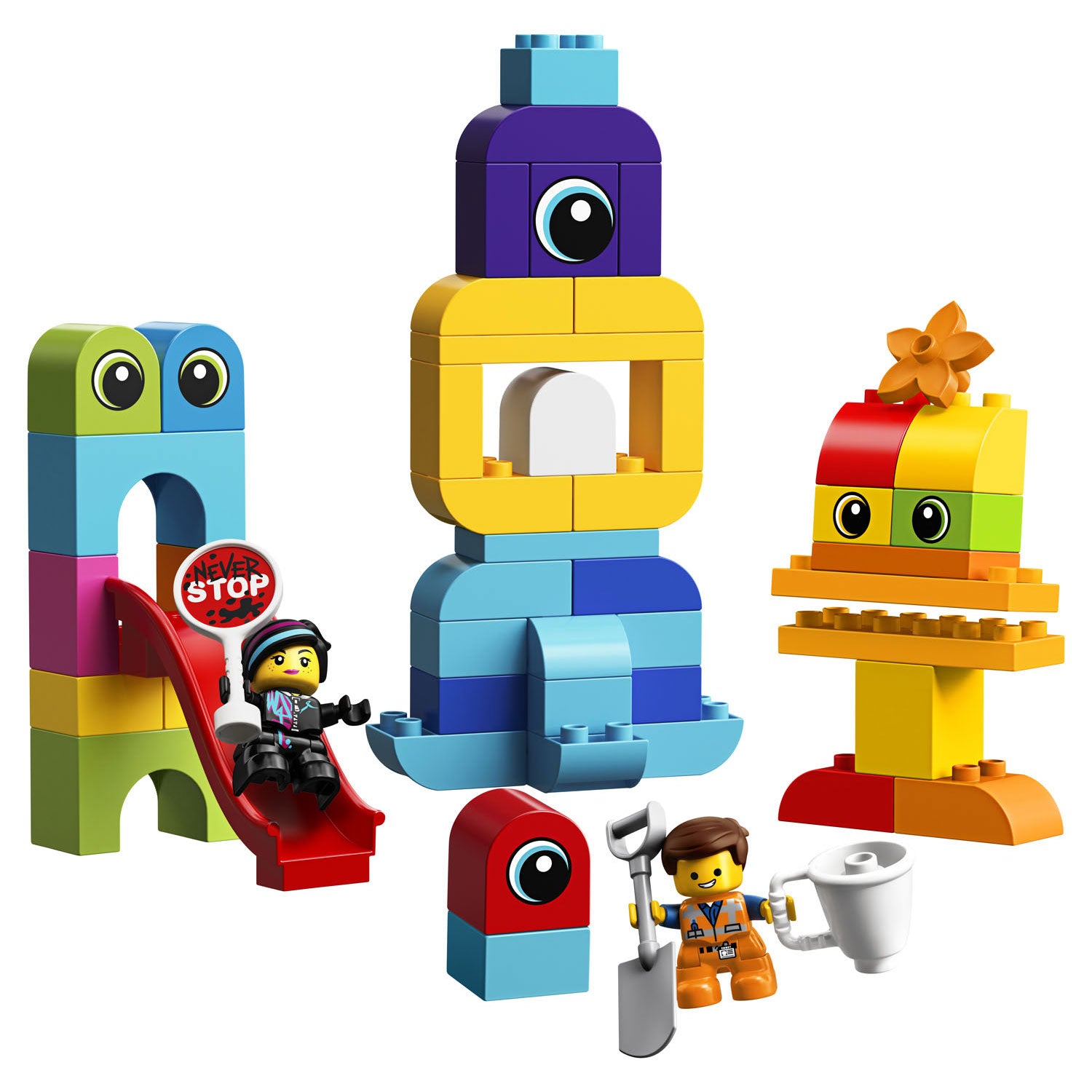 Lego Duplo Duplo LEGO DUPLO 10895 Visite voor Emmet en Lucy van de DUPLO Plan