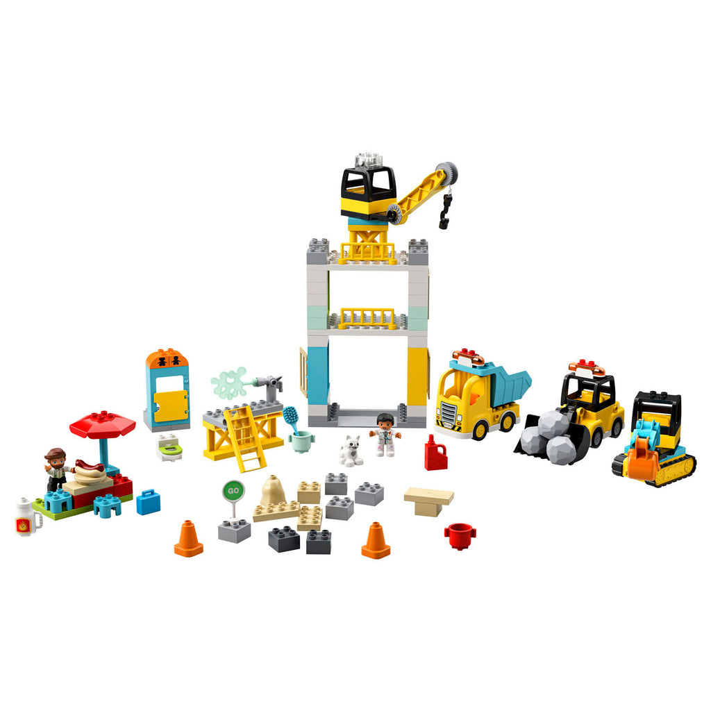 Lego Duplo LEGO DUPLO 10933 Construction Torenkraan Bouwterrein
