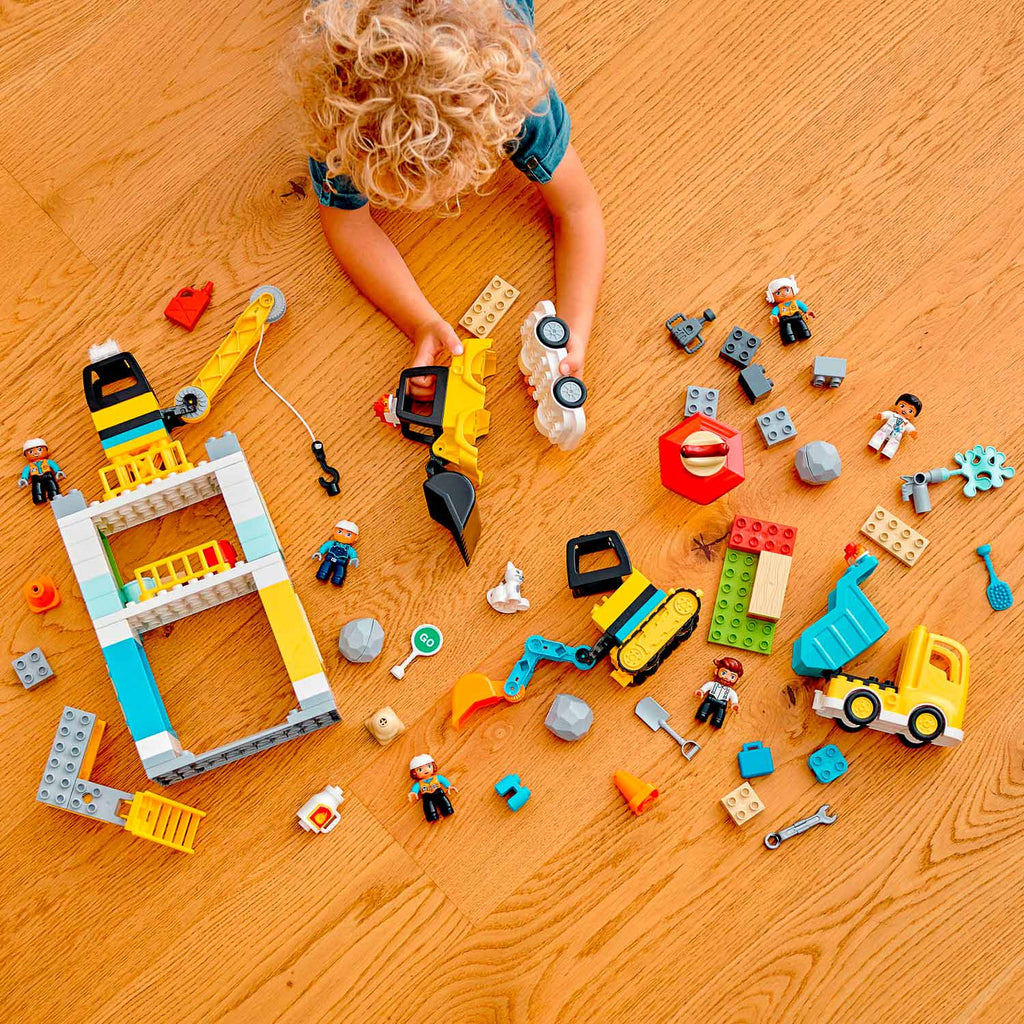 Lego Duplo LEGO DUPLO 10933 Construction Torenkraan Bouwterrein