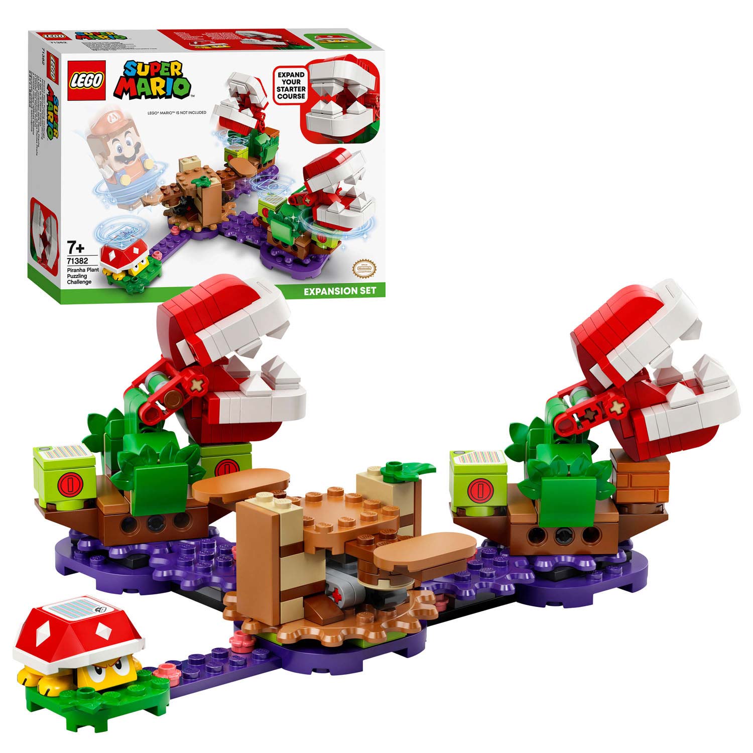 Lego LEGO Super Mario 71382 Piranha Plant Puzzling Challenge