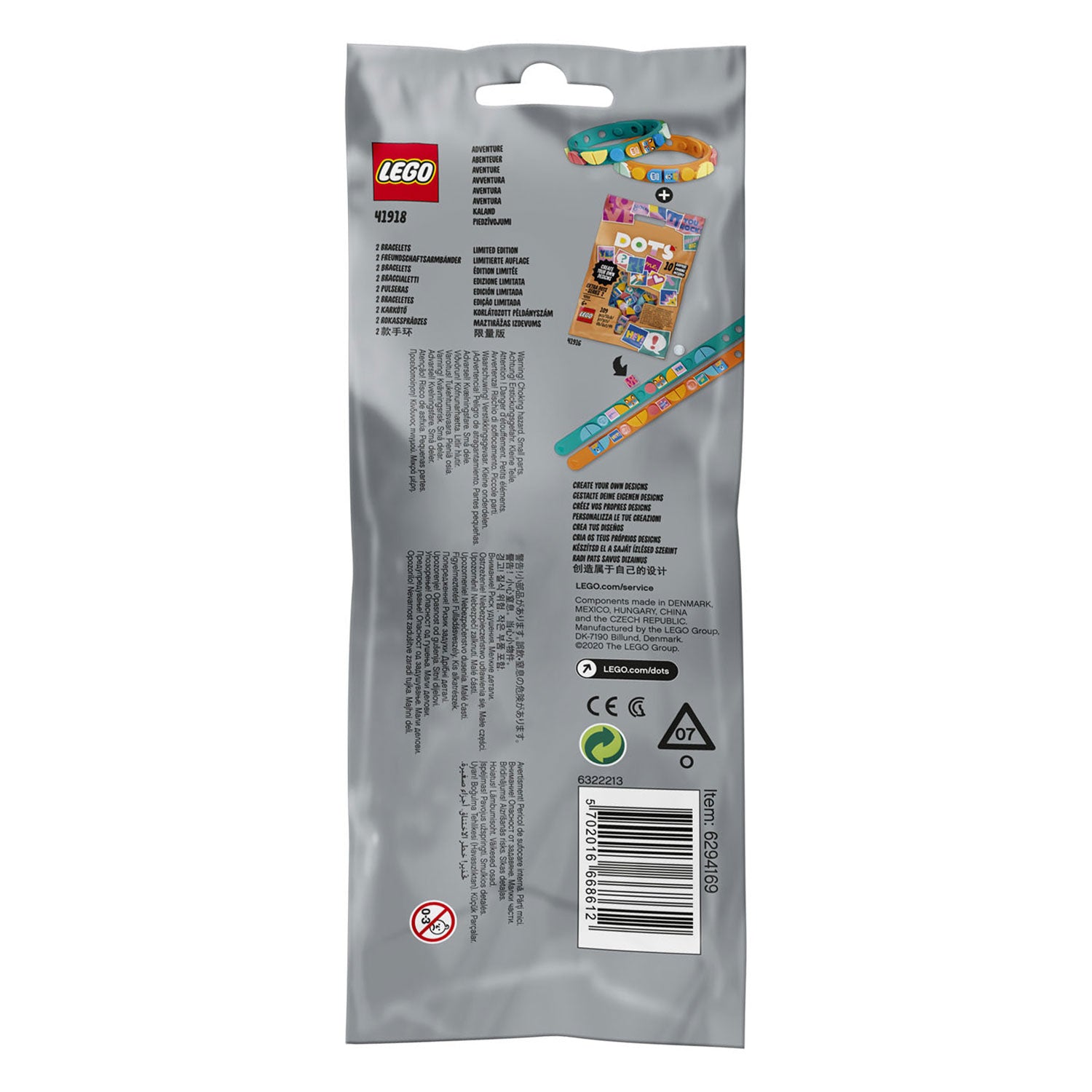 Lego LEGO DOTS 41918 Avonturenarmbanden
