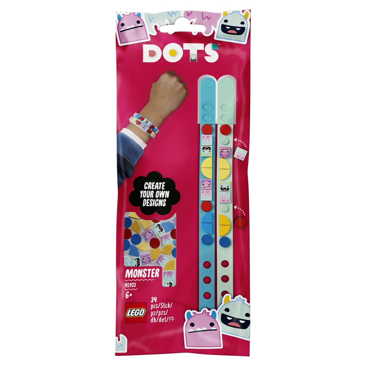 Lego LEGO DOTS 41923 Monster Armbanden