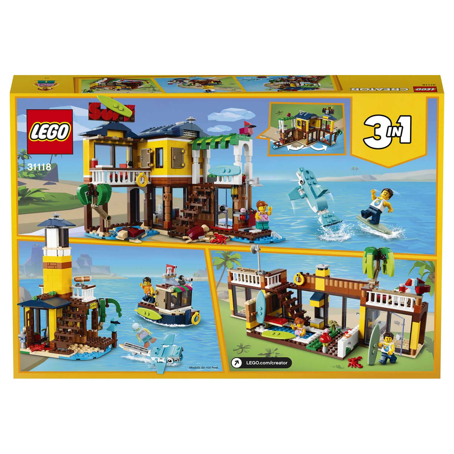 Lego LEGO Creator 31118 Surfer Strandhuis