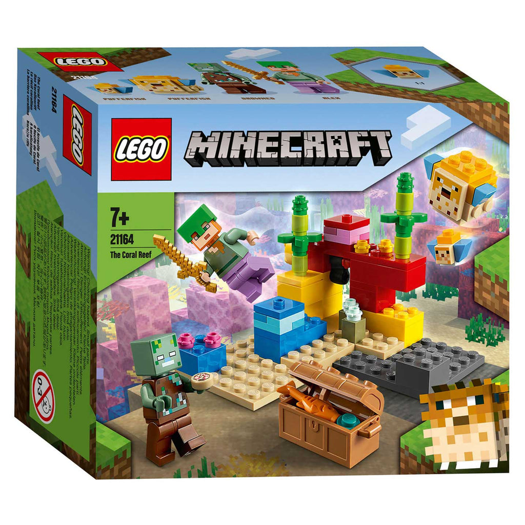 Lego minecraft - 21164 het koraalrif