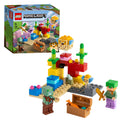 Lego minecraft - 21164 het koraalrif