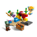 Lego minecraft - 21164 het koraalrif