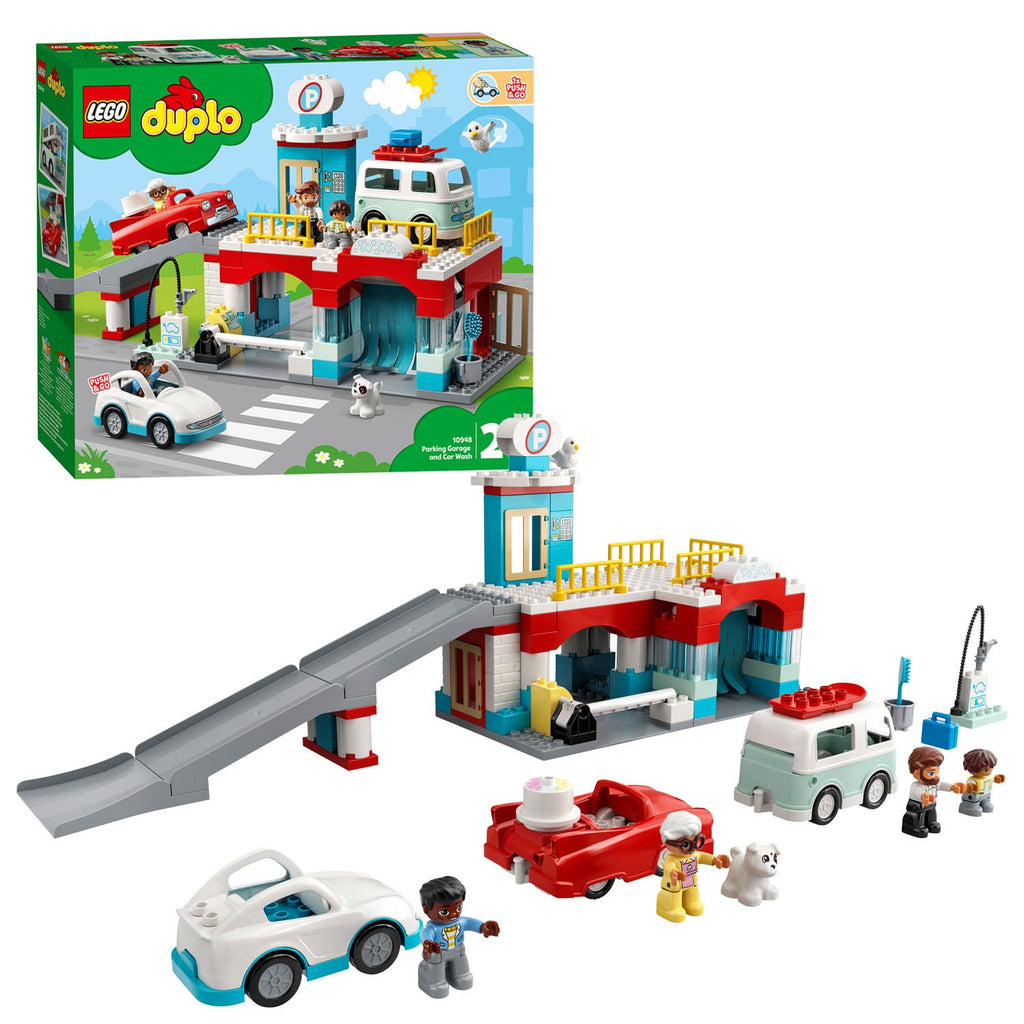 Lego Duplo LEGO DUPLO 10948 Parkeergarage en Wasstraat