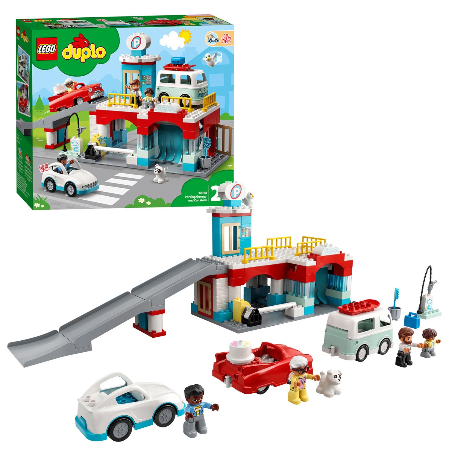 Lego Duplo LEGO DUPLO 10948 Parkeergarage en Wasstraat