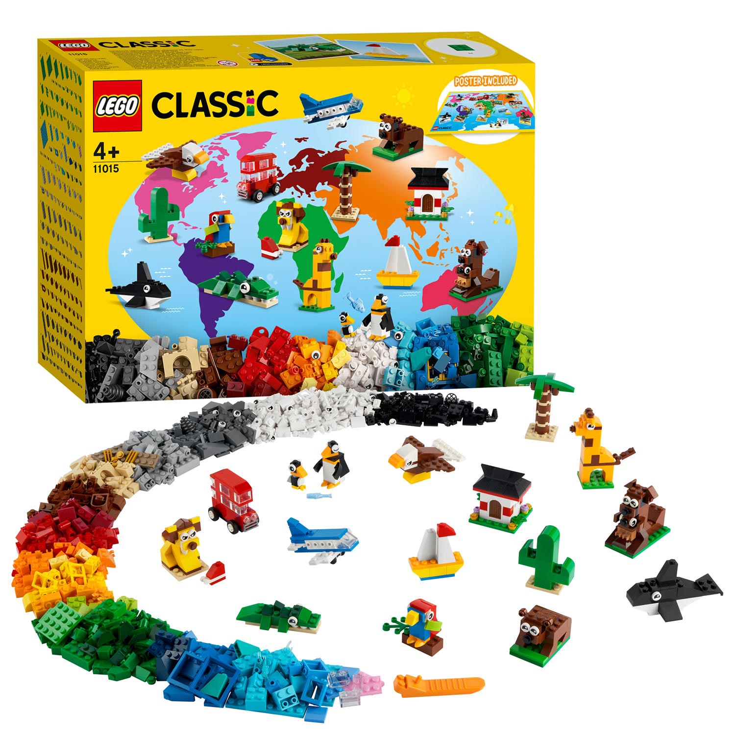 Lego LEGO 11015 Rond de Wereld