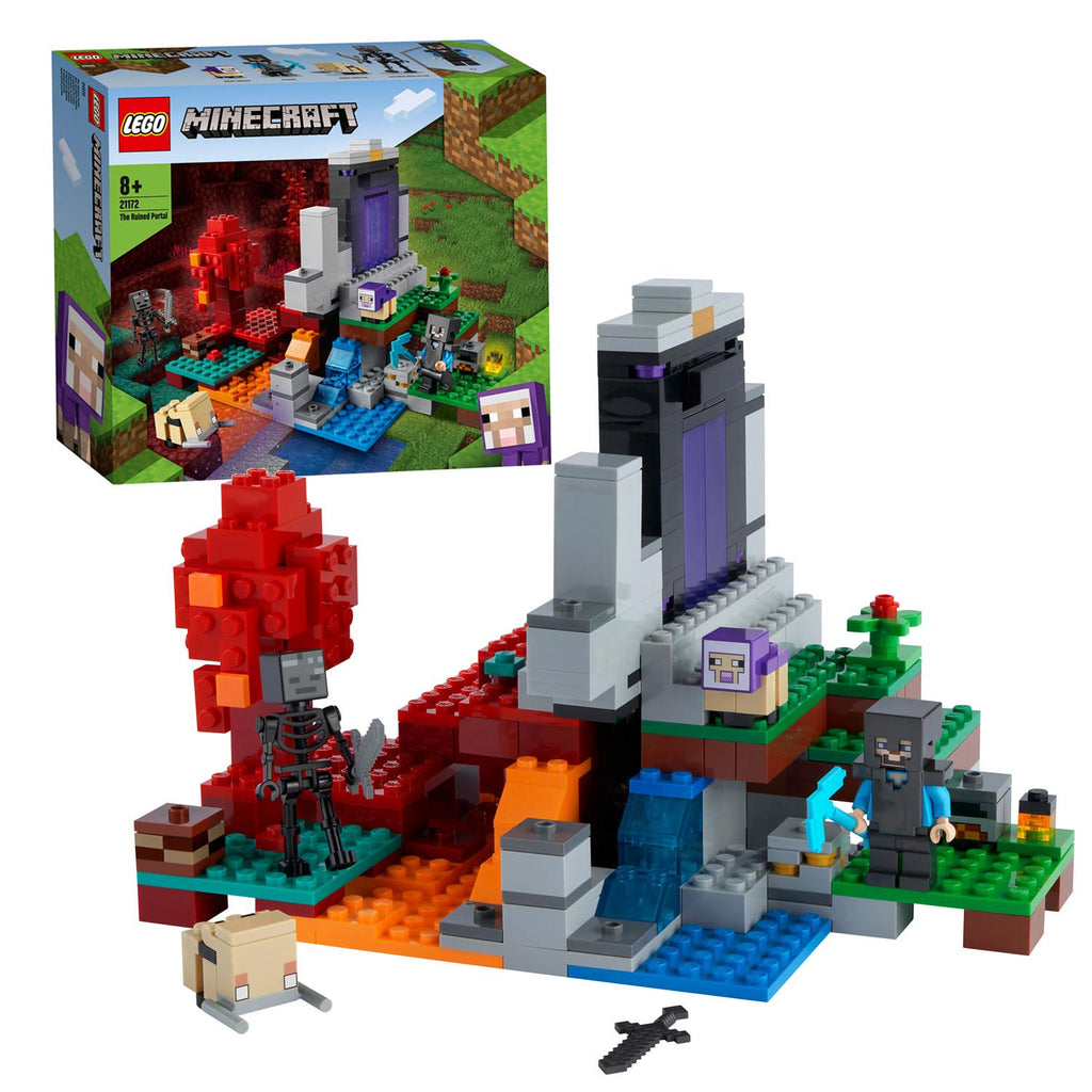 Lego LEGO Minecraft 21172 Het Verwoeste Portaal