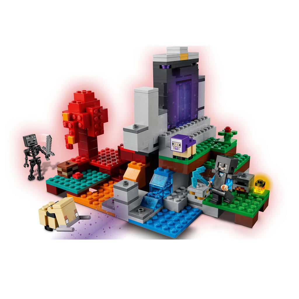 Lego LEGO Minecraft 21172 Het Verwoeste Portaal